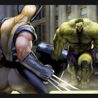 Wolverine Vs Hulk