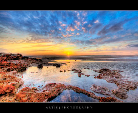 Sunset - beach, ocean, sunset