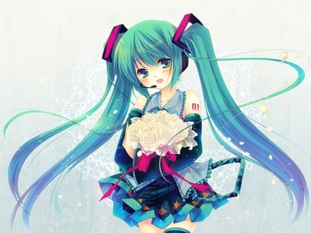 Hatsune Miku - hatsune miku, anime, vocaloids