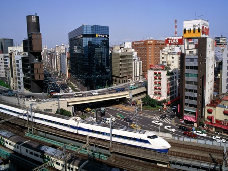 tokio metro ginza line - photography, abstract