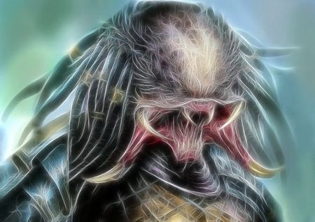 the predator - predator, movies, space