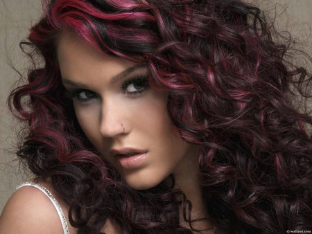 Joss Stone - woman, sexy, girl, hot, lips, hair, joss stone, face, purple, beautiful