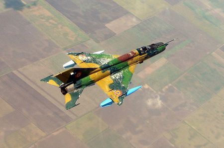 Mig 21 (Romanian Air Force) - jet fighter, romanian air force, jet, mig