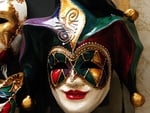 decorative comedy mask