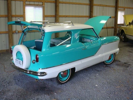 1957 nash metropitan wagon - 1957, nash, wagon, metropitan