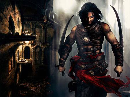 The Warrior - swords, video game, eye, game, dark, 2004, prince, pop, prince of persia warrior within, warrior, hero, fighting, pop ww, prince of persia, ubisoft, hd, adventure, weapon, action