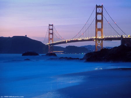 Golden Gate Bridge - california, san francisco