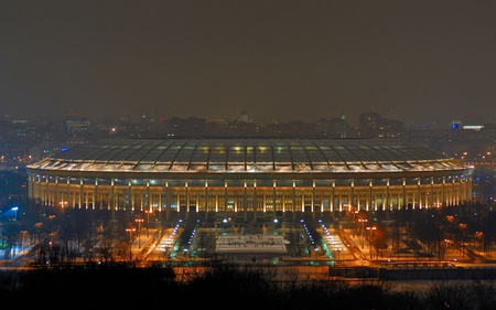 Luzhniki Stadium Moscow - architecture, stadium, modern