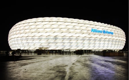 Allianz Arena Stadium - stadium, architecture, modern