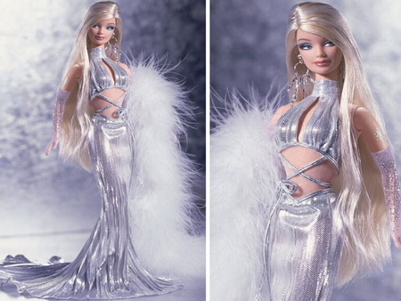 Barbie - glamour, platinum, diva, doll