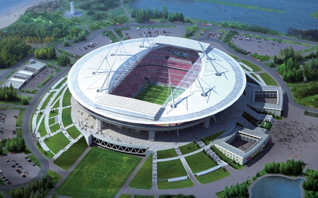 Sankt Petersburg Stadium - stadium, architecture, modern