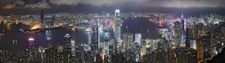 hong kong - places, skyscrapers, city