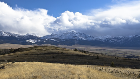 Strawberry Mountains - valley, mountains, nature