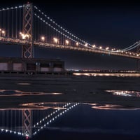 brige reflection 