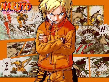 RAWR naruto Comic - comic page with a rather feminine naruto on top, rawr, comic, naruto