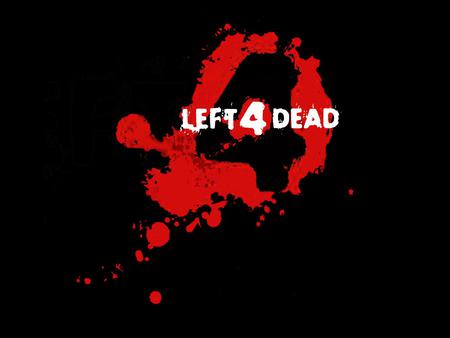 Left 4 Dead - Logo Wallpaper - left 4 dead, zombies, valve, l4d