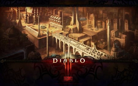 Diablo III - 2nd Cinematic Wallpaper (Widescreen) - blizzard, diablo 3, diablo