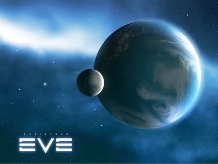 EVE Online - Christmas Wallpaper - ccp games, eve, eve online