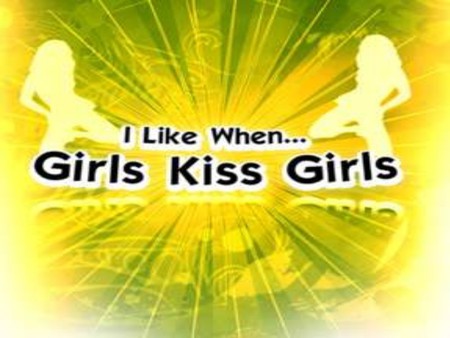 girls kiss - girls, kiss, hot, chicks