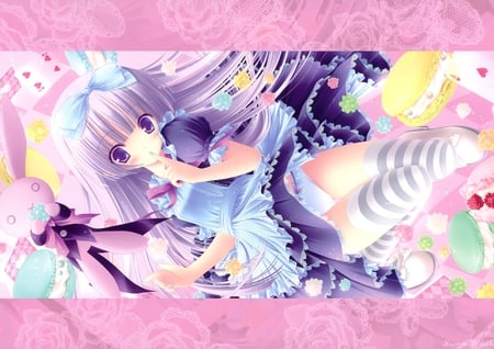 Tinkle everyone? - cg, artworks, fantasy, girl, cute, fashion, pink, lolita