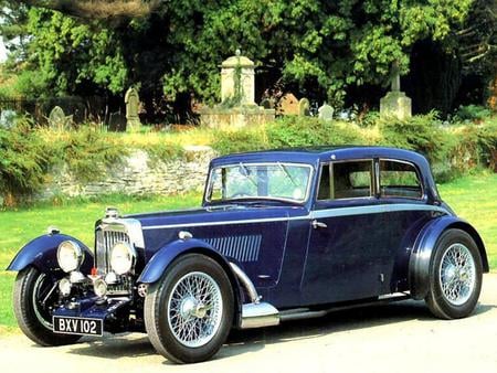 1935-Aston Martin MkII Saloon - saloon, aston, classic