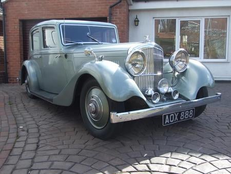 1935-Bentley 3.5 Litre Hooper - bentley, hooper, classic