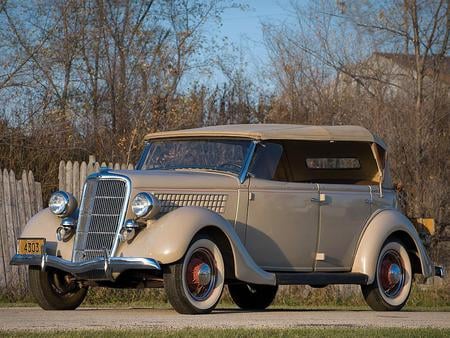 1935-Ford Model 48 Deluxe Phaeton - phaeton, ford, classic