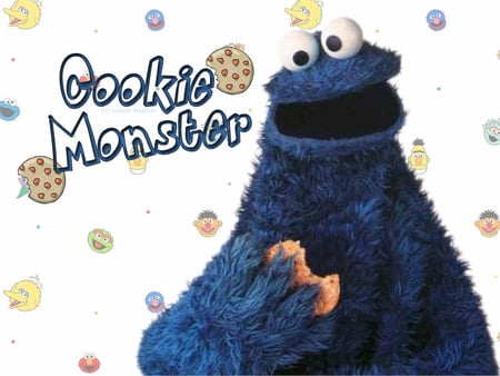 Cookie Monster - cookies, monster