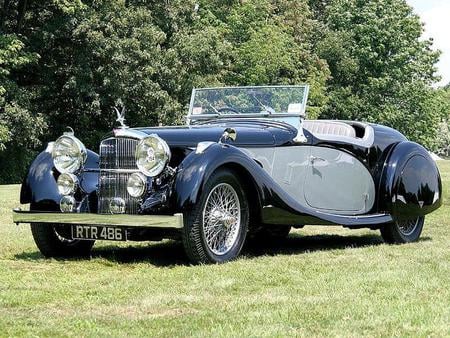 1937-Alvis Speed 25 Roadster - classic, alvis, roadster