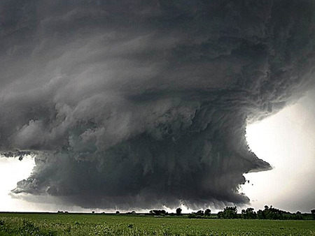 Clouds - nature, sky, hot, clouds, storm, scene