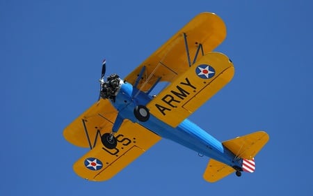 boeing stearman model 75 - aircraft, antique