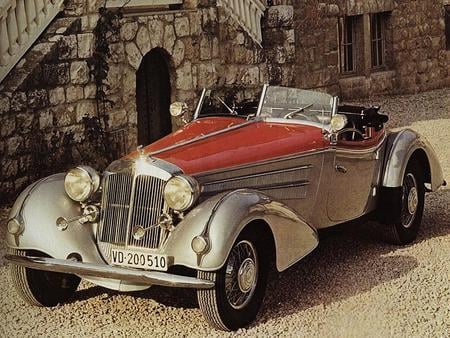 1937-Horch 850 Roadster - horch, roadster, classic