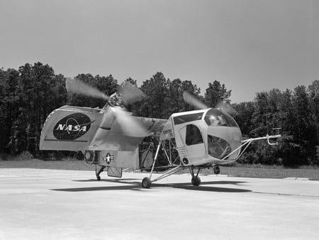 vertol vz 2 tiltwing - aircraft, helicopters