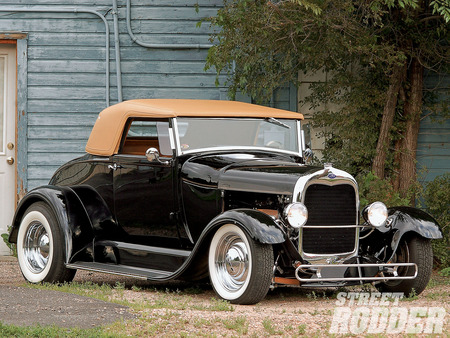 Custom Cabriolet - ford, 1929, classic, black