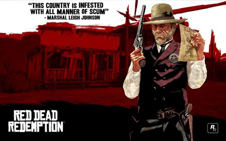 Red Dead Redemption - rockstar, game, red dead