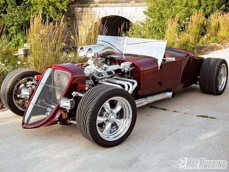 Roadster - classic, ford, custom, hot rod