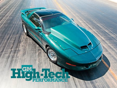 Drag Pontiac - trans am, racer, green, gm