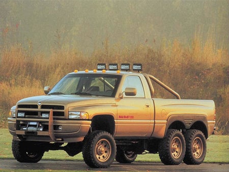 T-Rex Concept - t rex, truck, dodge