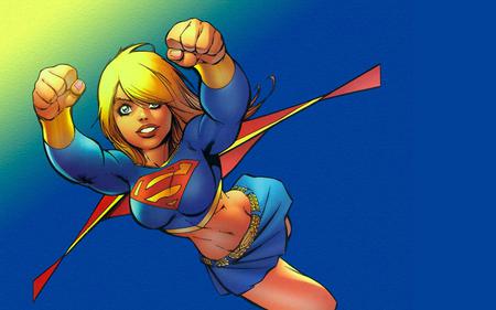 Supergirl - girl, dc comics, superhero