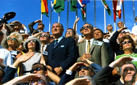 apollo 11 Kennedy space center - people, crew