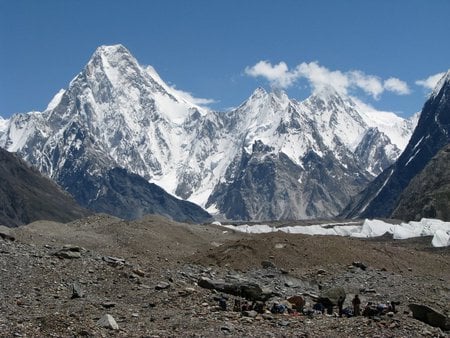 gasherbrum mountain - nature, mountains