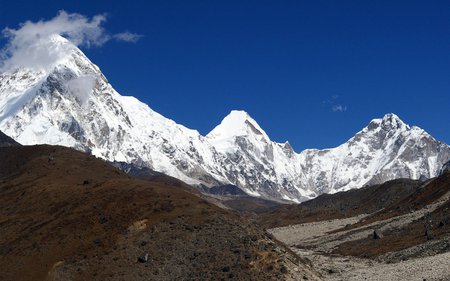 himalaya mountain nepal tibet pumo - mountains, nature