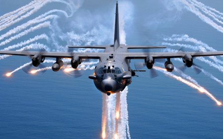 lockheed ac 130 - aircraft, military