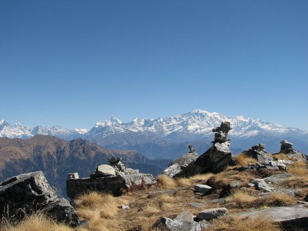 mountains in india nanda devi - mountains, nature