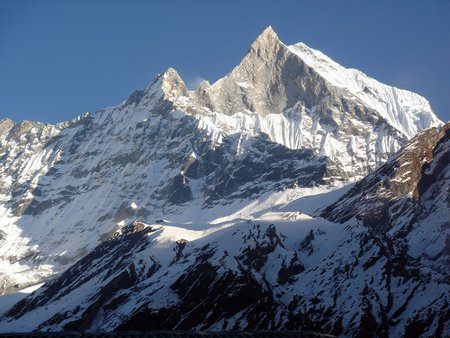 mountains in december - mountains, nature