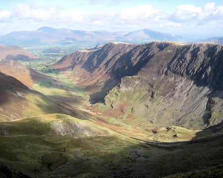 The English Lake District - Newlands Valley - england, view, lake district, beauty, mountains, mountain