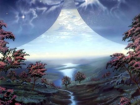 Approaching Dawn - ringworld, fantasy, sf