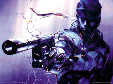 Fire..... - metal gear solid 2, gun, shooter, assassin, action, adventure, shoot, video game