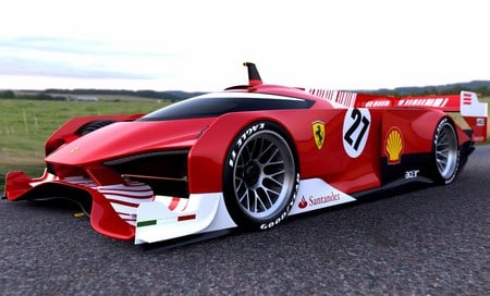 Ferrari LeMans Concept - concept, car, ferrari, tuning