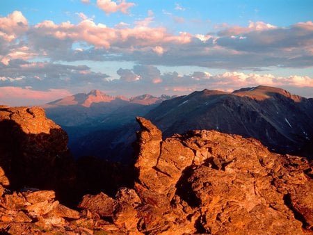 rocky mountain colorado - mountains, nature